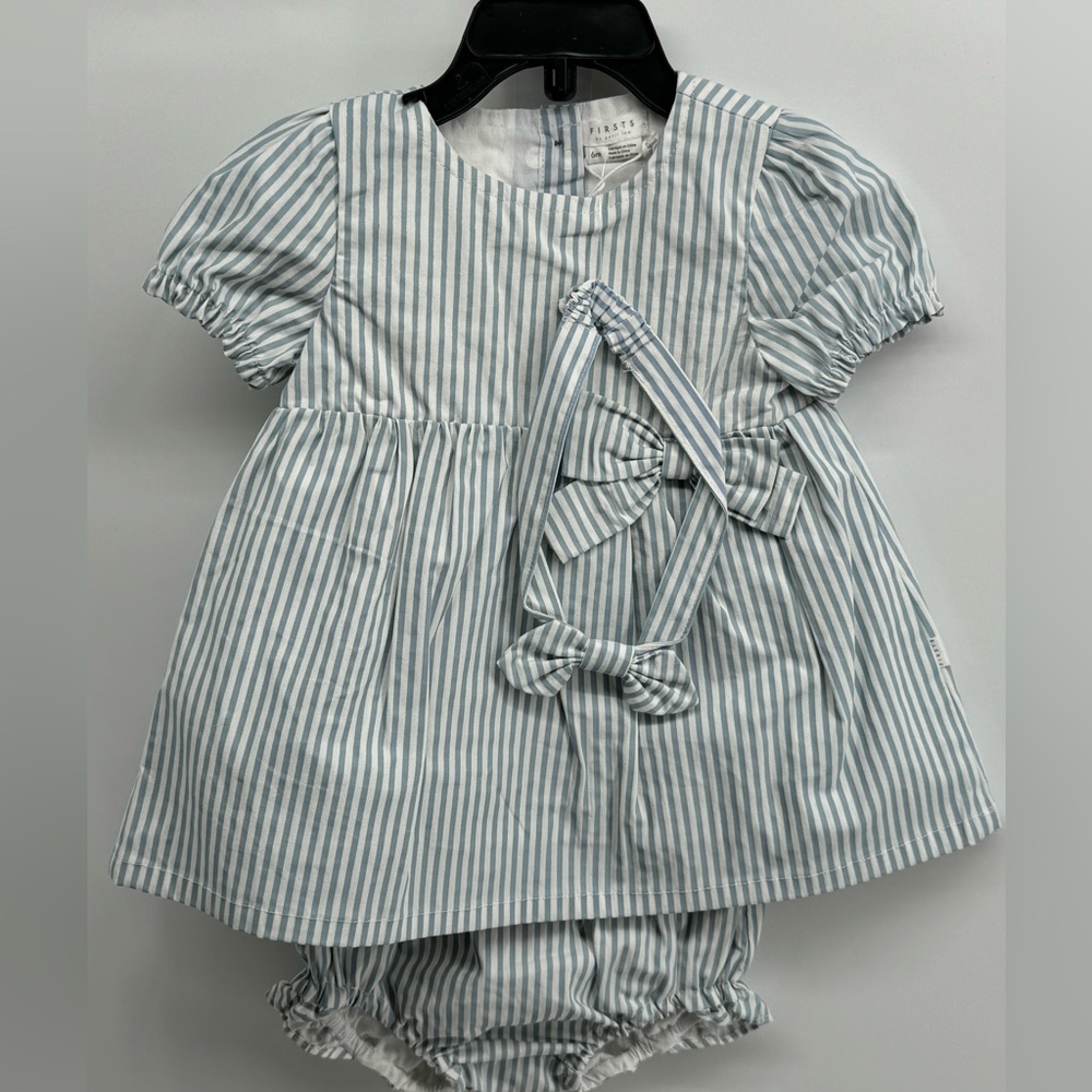 Brand New with Tags- Firsts by Petit Lem. 6 months